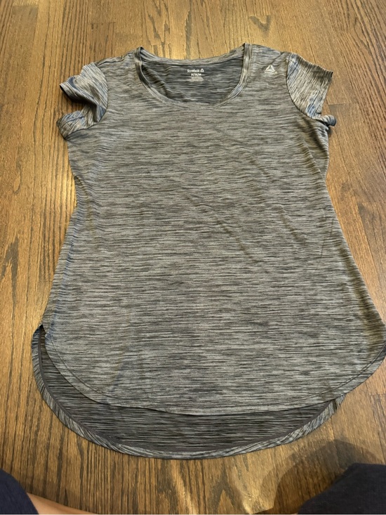 Reebok Tops - Reebok Women's Gray Space-Dye Active Tee